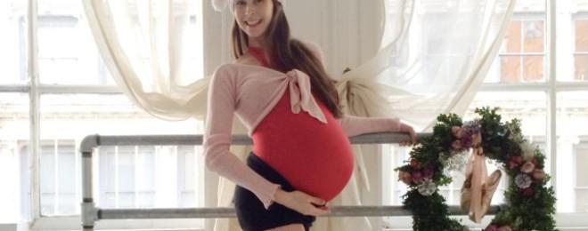 Балерина танцува и прави пируети бременна в 9-ия месец