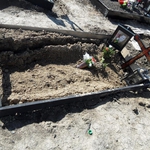 Сигнал от читател: Гробището потъва (снимки 12+)