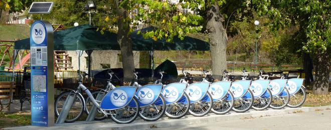 Пускат под скромен наем 30 велосипеда в Добрич