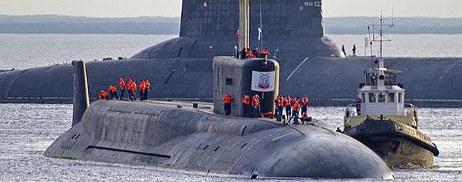 Руски подводници упражняват ядрен удар 