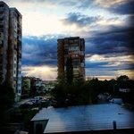 Облаци, дъжд и гръмотевици в Добрич на 23 май