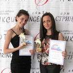 Жана и Стефани от Студио “Сарандев” донесоха в Добрич с награди от Международния фестивал „Трикси” 2014 