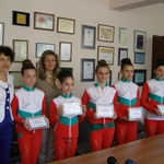 Кметът на Добрич награди световните шампиони от балет „Алексия“ с грамоти