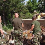 Военните изчистили километър и половина от коритото на Суха река в Добрич