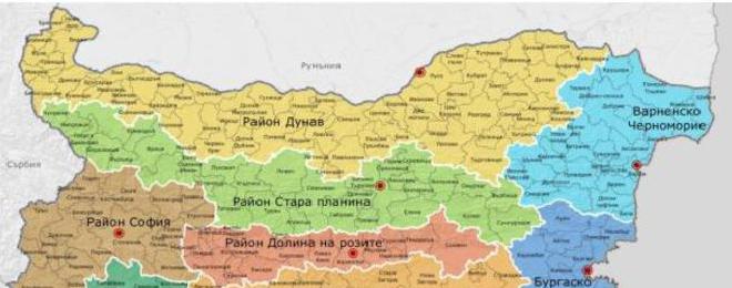 Разделят България на 9 туристически района