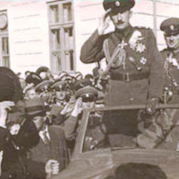 Посрещане на цар Борис в Добрич след връщането на Южна Добруджа на България по силата на Крайовския договор 7 септември 1940 г